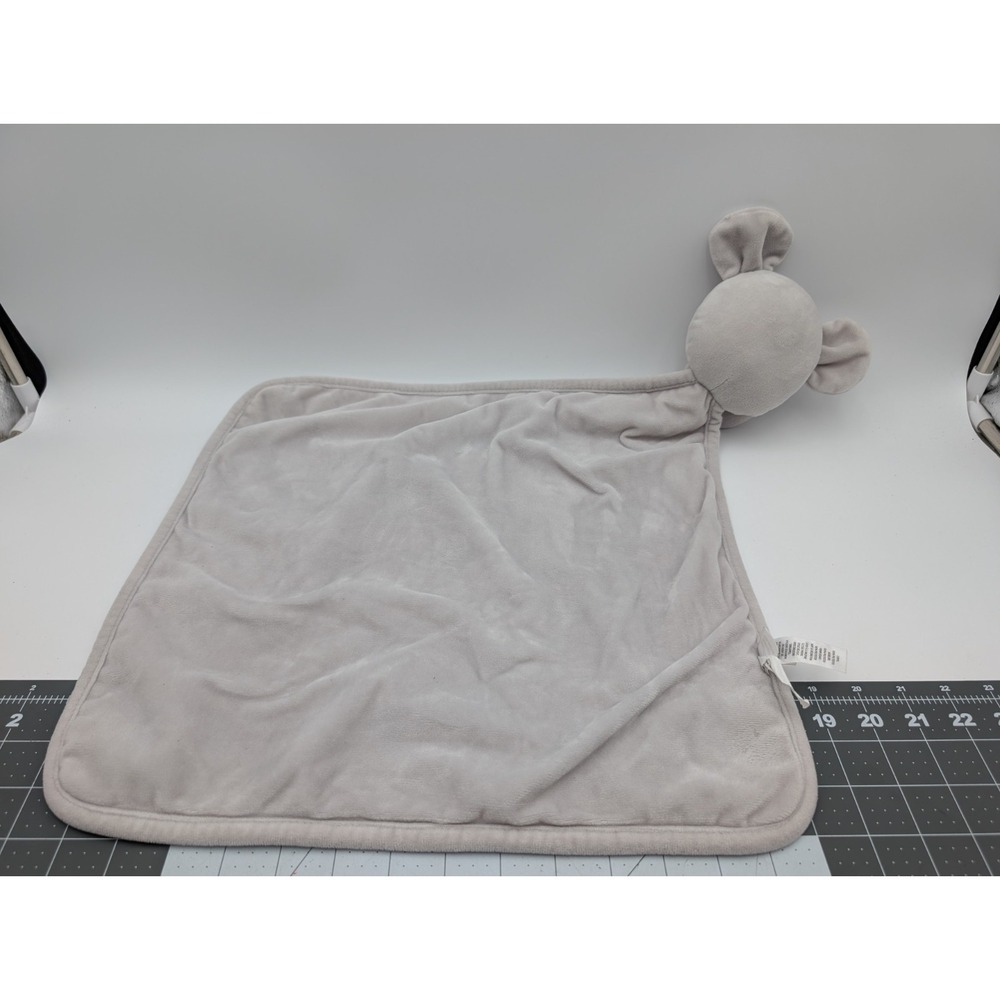Nordstrom Baby Gray Elephant Lovey Plush 2016 Stripes Security Blanket Stuffed - Picture 4 of 8